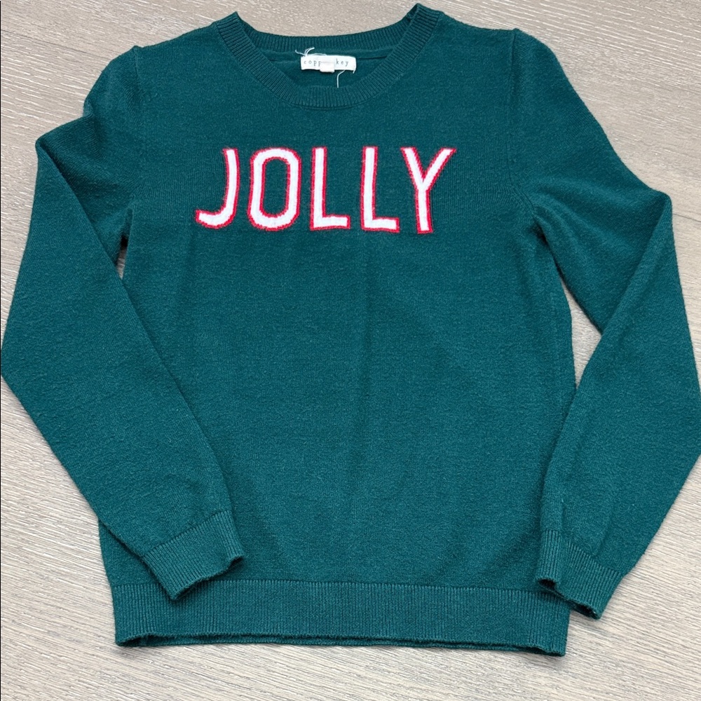 Jolly Green Girl’s Sweater